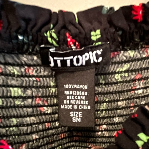 Hot Topic forest mushroom frog dress - Picture 4 of 5